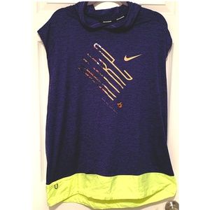 Nike Element Sleeveless Running Vest Hoodie XL NWT